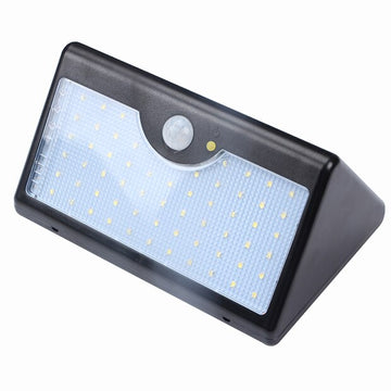 Upgraded 60LED Solar Power Wall Light Solar PIR Motion Sensor Solar Lamps Outdoor Waterproof solar garden Security lighting - LEDLIGHTING WHOLESALE